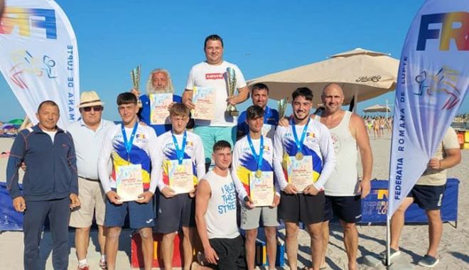 CSS Mangalia, campioana României pe cluburi, la Naţionalele de lupte pe plajă - css-1630824070.jpg