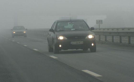 Autostrada București - Constanța, vizibilitate redusă - cugetliber-1355913455.jpg