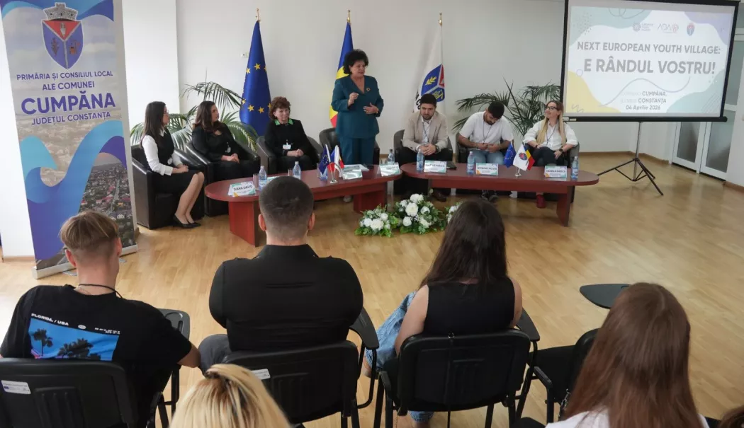 Caravana Rurală European Youth Village. Viitorul satelor începe cu tinerii, eveniment special la Cumpăna