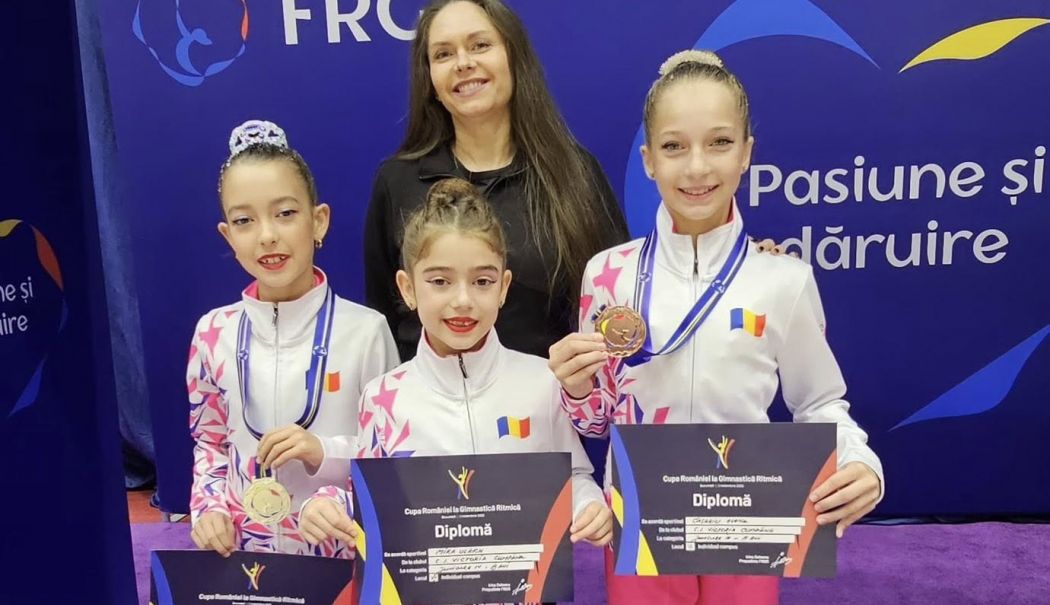 Micuțele gimnaste din Cumpăna s-au clasat pe podium la Cupa României - cumpana-gimnastica-ritmica-1762180905.jpg