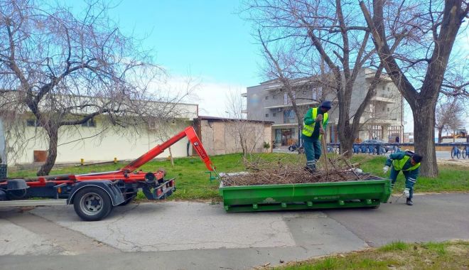 Curățenie de primăvară în municipiul Constanța și stațiunea Mamaia