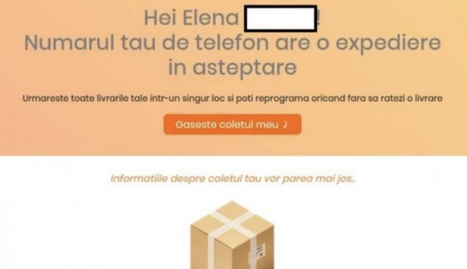 Nouă campanie de fraudă online în România: Hackerii se folosesc de imaginea unei cunoscute firme de curierat