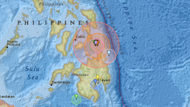 Cutremur de 5,7 grade, soldat cu mai multe victime - cutremurfilipine61635500-1488718185.jpg