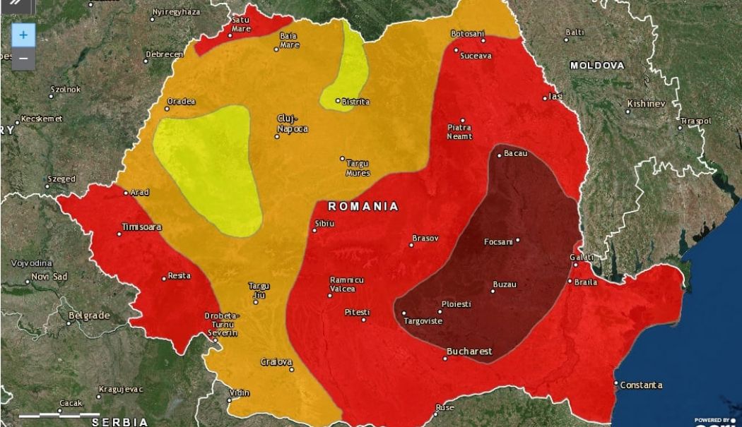 Cutremur, miercuri, în România. Unde s-a produs și ce magnitudine a avut - cutremurhartariscseismicvrancea-1761122687.jpg