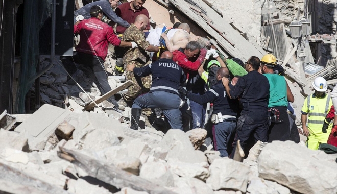 VIDEO ȘI IMAGINI DRAMATICE / 247 DE MORȚI după cutremurul din Italia. Printre victime sunt cinci români - cutremuritalia16-1472109191.jpg
