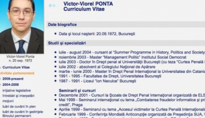 PONTA și-a FALSIFICAT CV-ul. Președintele Universității din Catania: Ponta NU a făcut master aici - cv15238900-1341403448.jpg