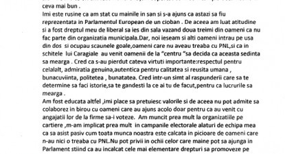 Olga Zeicu a demisionat din funcția de președinte al Organizației de Femei a PNL Constanța - d63e0356c130720befcad54c1fc5d834.jpg
