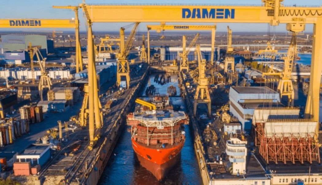 Șantierul Naval 2 Mai SA Mangalia reziliază contractul cu Damen - damen-1730106356.jpg