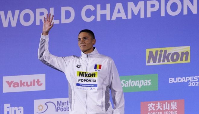 David Popovici e campion european de juniori la 200 m liber