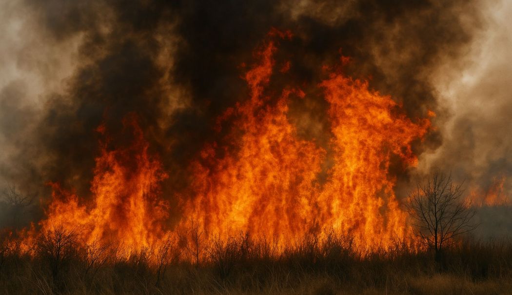 Hectare întregi mistuite de flăcări, în județul Constanța! ISU Dobrogea trage un semnal de alarmă - dbe628b0a116405cbc952fc629c4e694-1751532629.jpg