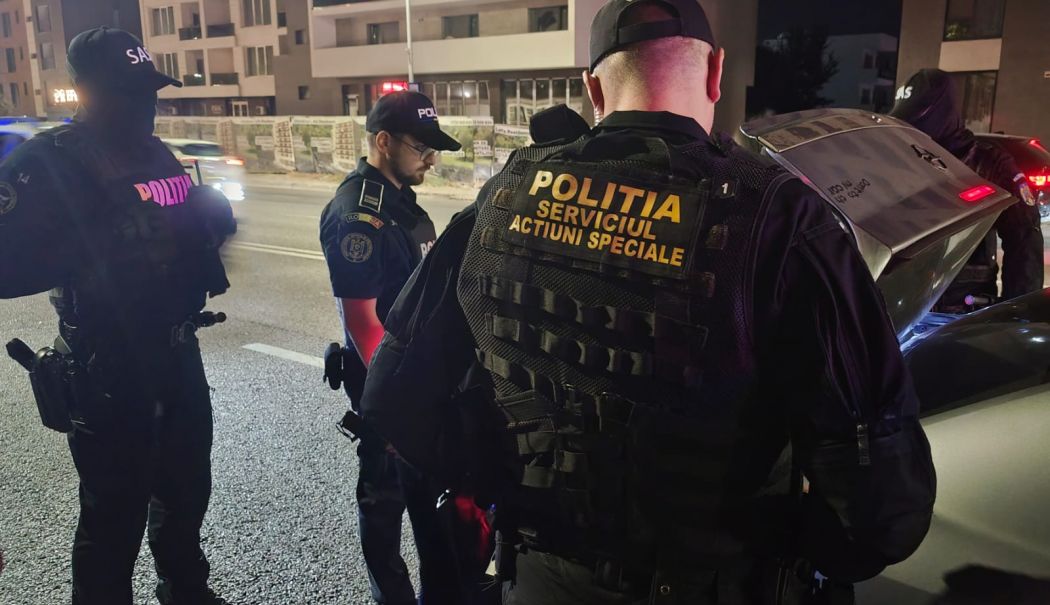 Sute de polițiști au patrulat pe străzile municipiului Constanța, într-o acțiune de amploare