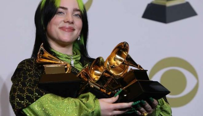 Billie Eilish, de cinci ori câștigătoare la Premiile Grammy - ddd-1580110655.jpg