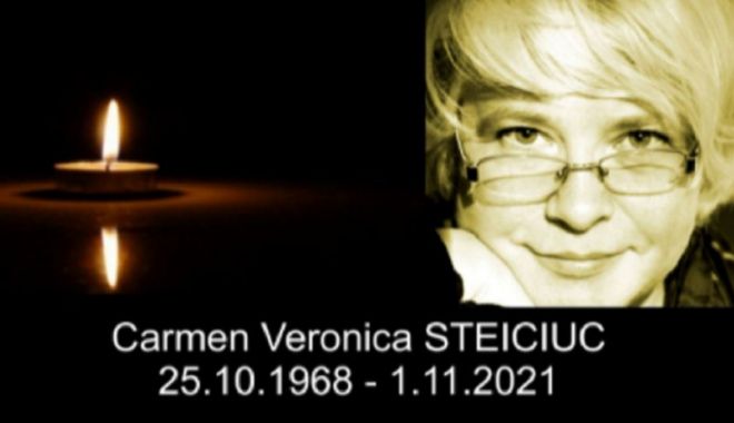 Poeta Carmen Veronica Steiciuc a murit după ce s-a infectat cu noul coronavirus - deces-1635791680.jpg