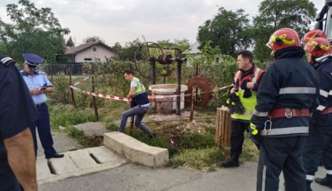 Doi bărbați au decedat, după ce au intrat într-un puț pentru a-l curăța - decesw-1567876413.jpg