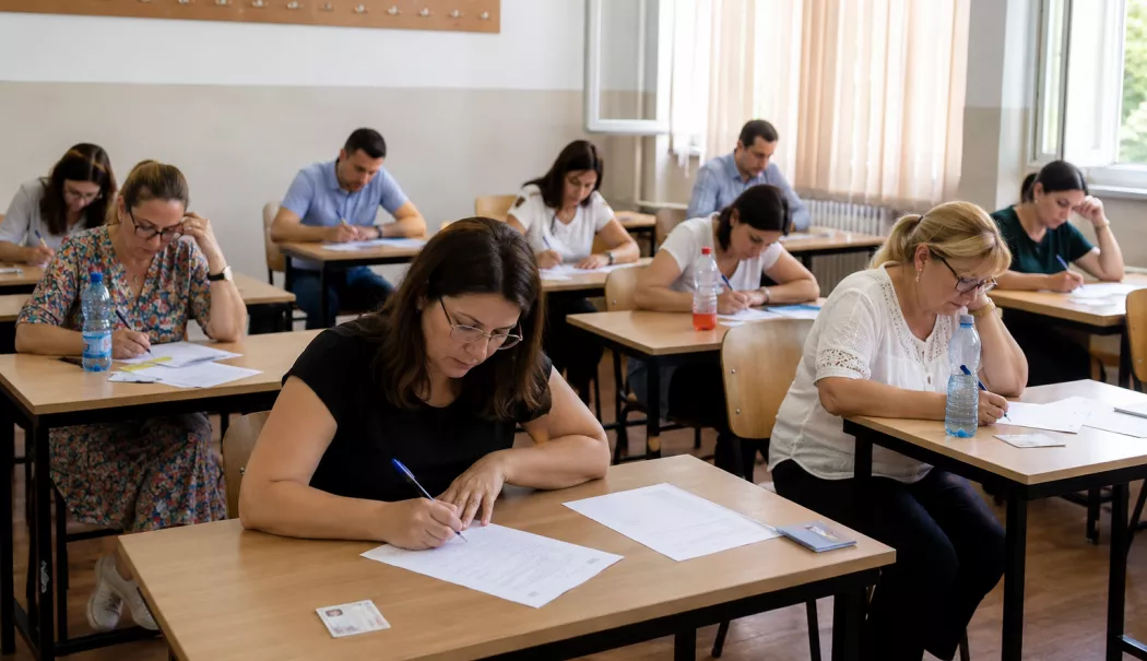 Emoții pentru sute de viitori profesori. 332 de candidați susțin proba scrisă a Definitivatului în Constanța - definitivat-1784017103.webp
