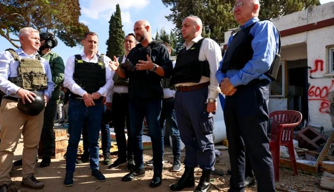 Delegație a Camerei Deputaților, vizită în kibuțul atacat de Hamas