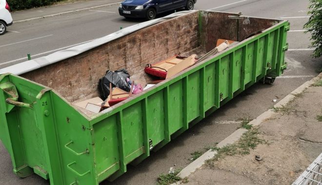 În ce zone pot găsi constănțenii containerele pentru deșeuri voluminoase