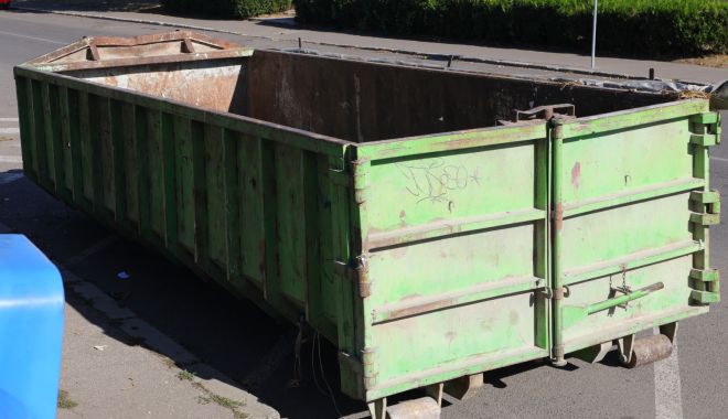 Containerul special pentru deșeuri voluminoase se află pe strada Chiliei, săptămâna aceasta