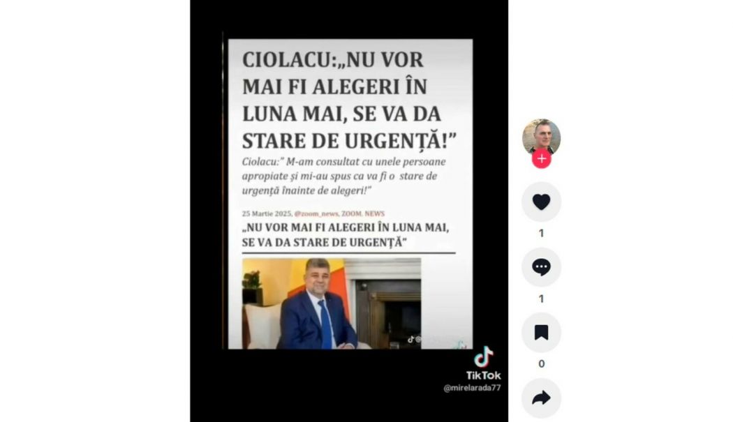 Guvernul demontează dezinformările grosolane despre alegerile prezidențiale - dezinformare-1743173036.jpg