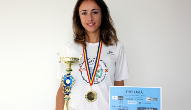 Diana Vlad a cucerit medalia de aur la Maratonul de la Sulina - dianavlad6-1413997652.jpg