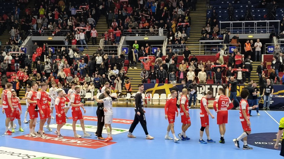 CS Dinamo, învinsă fără drept de apel de Veszprem, în Liga Campionilor la handbal masculin - dinamo-handbal-1739539934.jpg