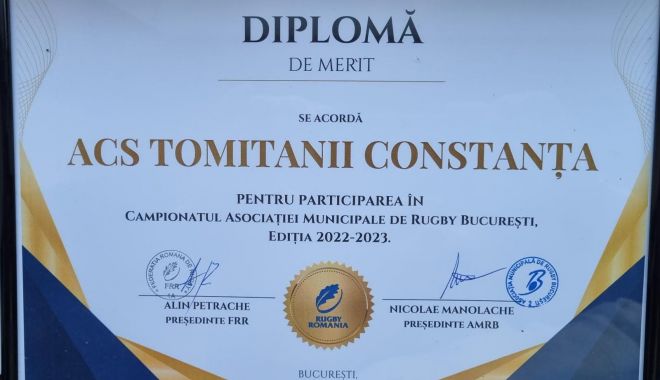 Micuții rugbyști de la ACS Tomitanii, perfomanțe importante pentru Constanța - diploma-1684768086.jpg