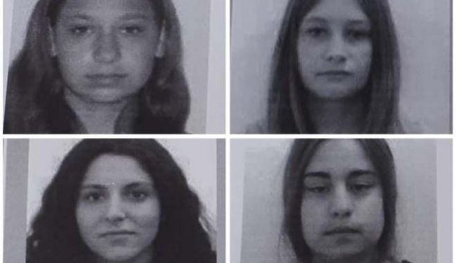 Patru fete de 16 și 17 ani sunt căutate de poliţişti. Au plecat dintr-un centru rezidențial. Dacă le vedeţi, sunaţi la 112!