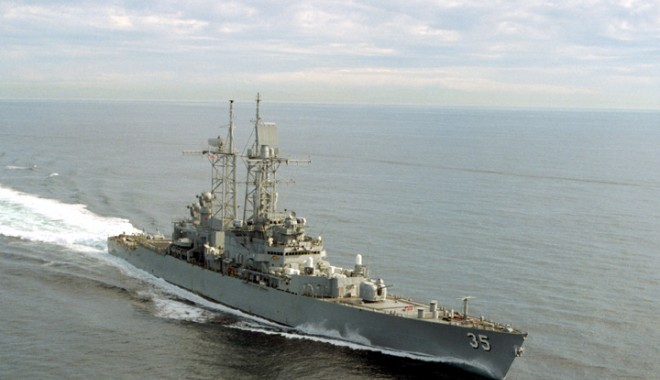 Nava americană USS Truxtun  continuă exercițiile în Marea Neagră - distrugatoramericanexercitiimare-1394981507.jpg
