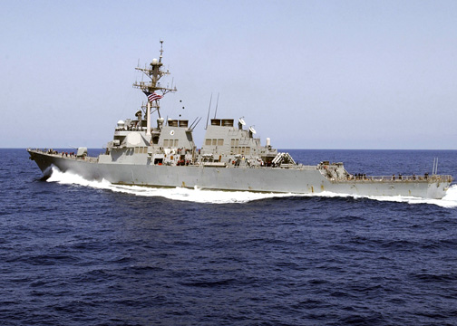 Distrugătorul american USS Donald Cook, la Constanța - distrugatorulamericanussdonaldco-1397234030.jpg