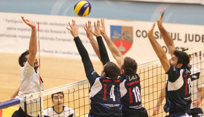 DA1 de volei masculin, etapa a opta. CVM Tomis a jucat 