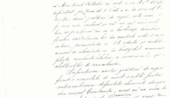 1906 - anul înființării a două noi grădinițe de copii în Constanța - documentar19068211anulinfiintari-1533303357.jpg