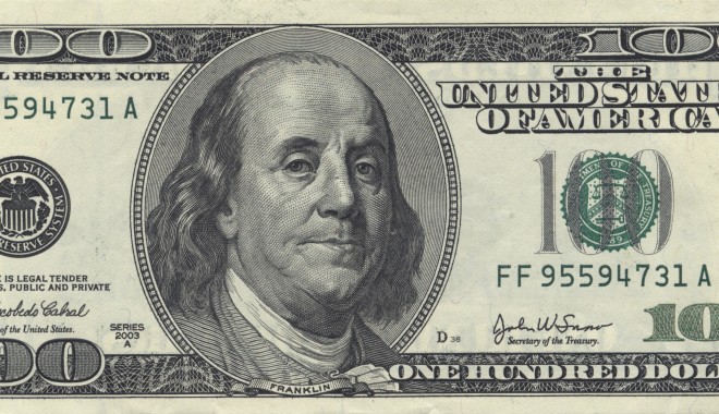 Dolarul american se apreciază ușor - dolar-1383912762.jpg