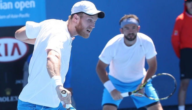 Tenis / Florin Mergea și Dominic Inglot s-au calificat în sferturile probei de dublu - dominicdoublesaustralianopen3256-1483367473.jpg