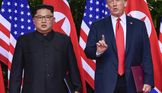 Donald Trump, extrem de bucuros după negocierile cu Phenianul - donald-1532434974.jpg