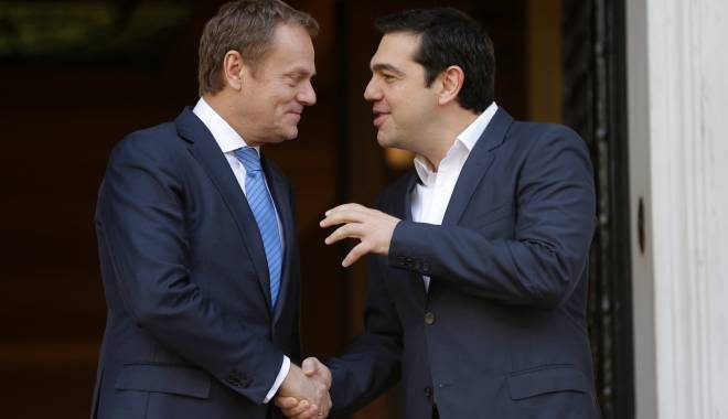 Controverse între Tusk și Tsipras pe tema închiderii rutei balcanice - donaldtuskalexistsipras-1457627385.jpg