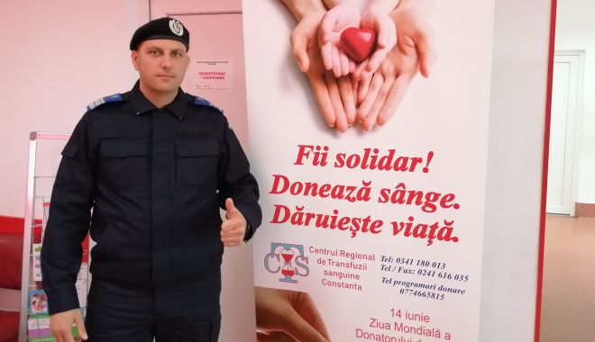 Jandarmii constănțeni donează sânge - donaresange-1583145062.jpg