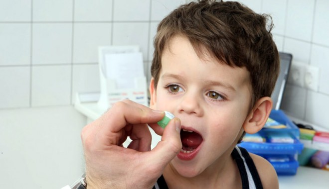 Dozele de medicamente pentru copii nu se 