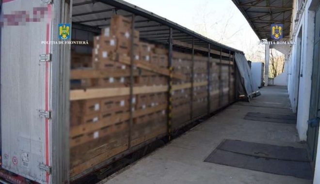 1.500.000 de ţigarete nemarcate fiscal, indisponibilizate de poliţişti