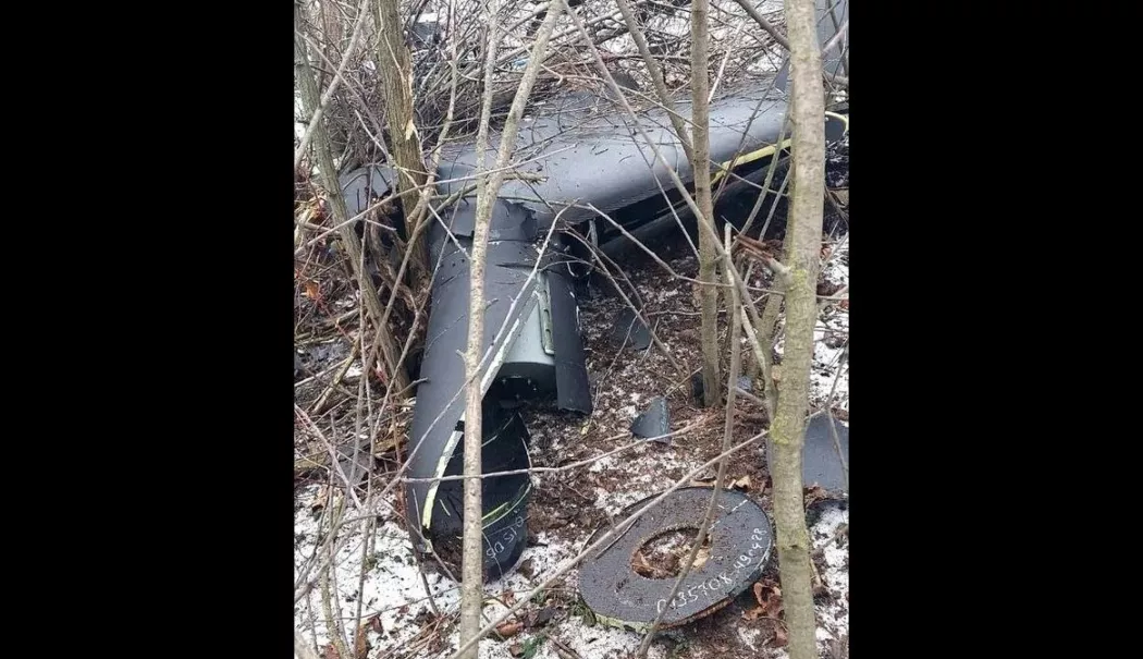 Dronă prăbușită în grădina unei case din Republica Moldova - drona-b-1769071029.webp
