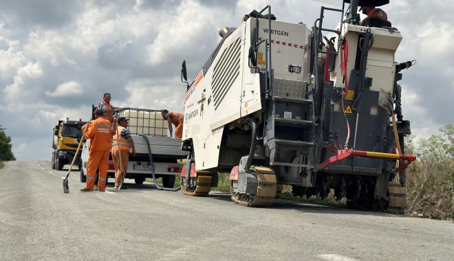 Mai multe drumuri județene, în reabilitare săptămâna aceasta. Respectați restricțiile rutiere!