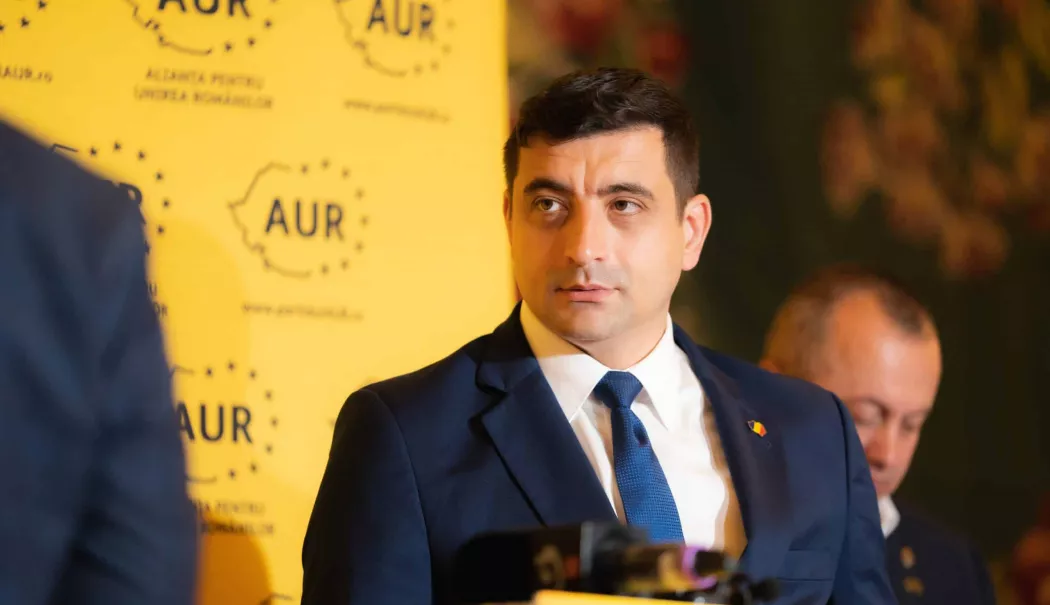 George Simion anunță moțiune de cenzură împotriva Guvernului Bolojan și acuză „derapaje economice” - dsc08997scaled-1777279426.webp