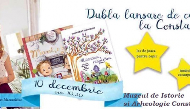 Dublă lansare de carte la Muzeul  de Istorie, pentru părinți și pitici - dublalansare-1481288535.jpg