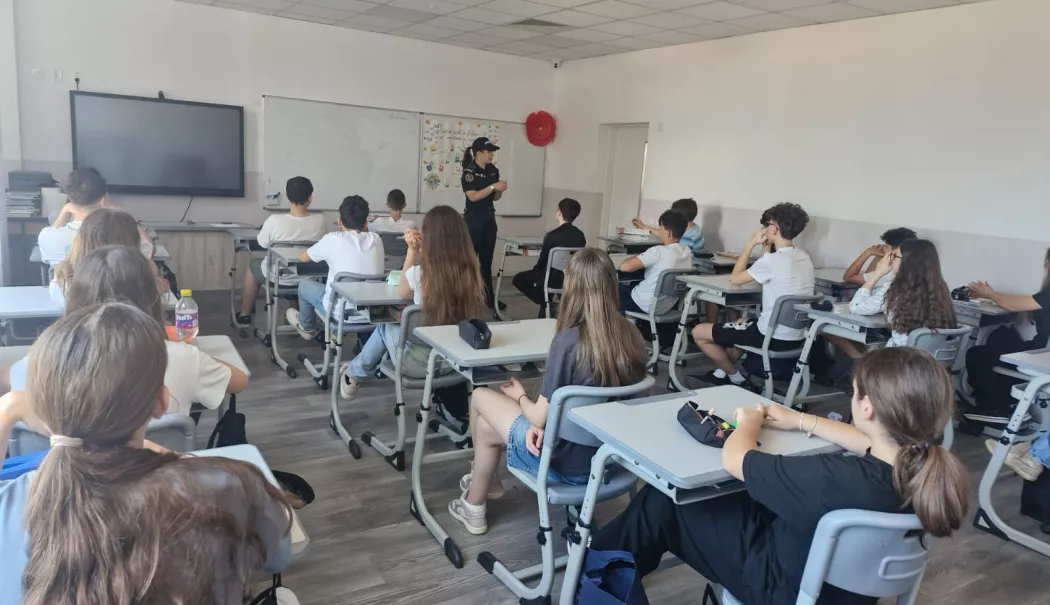 Foto - Activități preventive cu elevii din municipiul Constanța, la final de an școlar