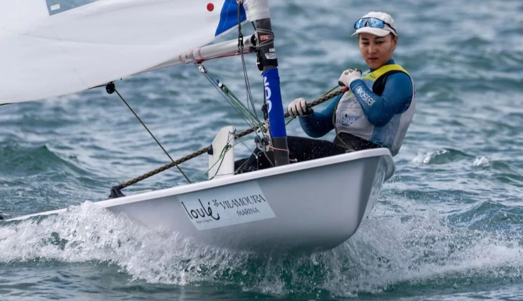 Constănțeanca Ebru Bolat, antrenamente intense. Sportiva participă la Grand Prix-ul Portugaliei la yachting - ebru-1772008216.webp