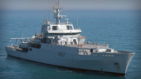 Nava maritimă hidrografică britanică HMS 