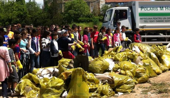 Acțiune de ecologizare pe plaja Modern din Constanța - ecologizareplaja-1428492413.jpg