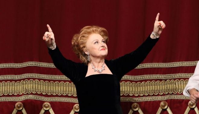 Cântăreața de operă Edita Gruberova, supranumită „regina coloraturii