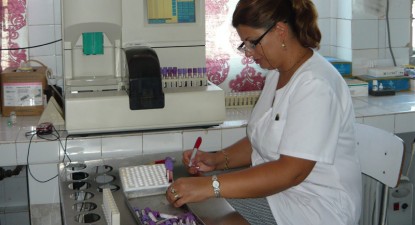 Laboratorul de analize medicale, o 