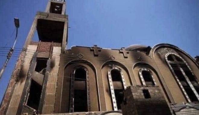 Tragedie într-o BISERICĂ din Egipt. 40 de morți, majoritatea COPII și zeci de răniți, în urma unui incendiu