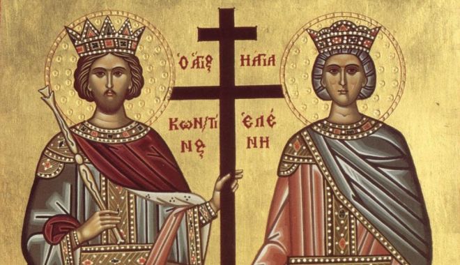 Biserica Ortodoxă îi cinstește pe Sfinții Mari Împărați Constantin și Elena - elena-1589971802.jpg